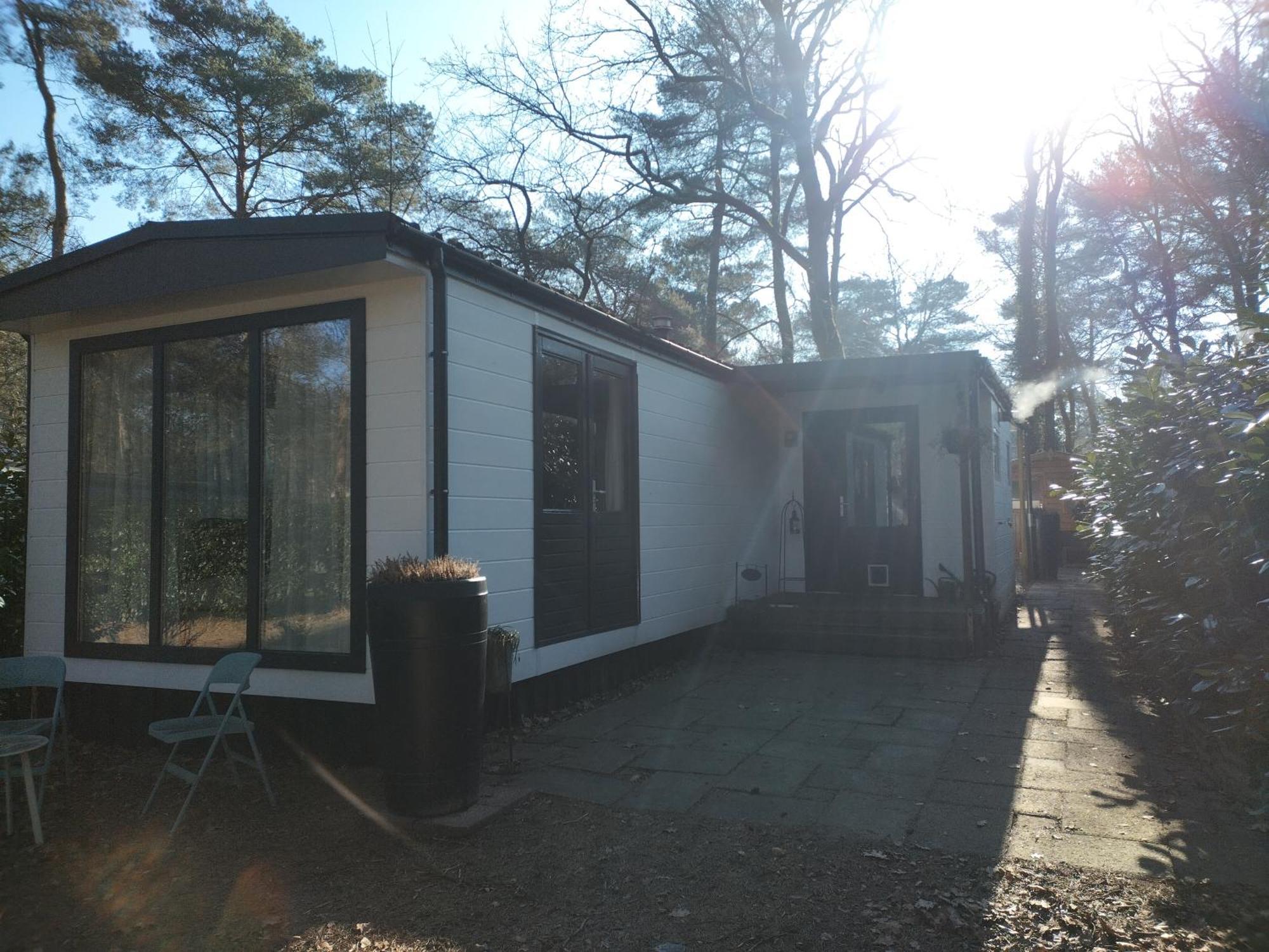 Wulft 47 Zonnig Gezellig 6P Chalet Met Zwembad In Bosrijke Omgeving Op Familie Camping De Vossenburcht IJhorst Exteriér fotografie