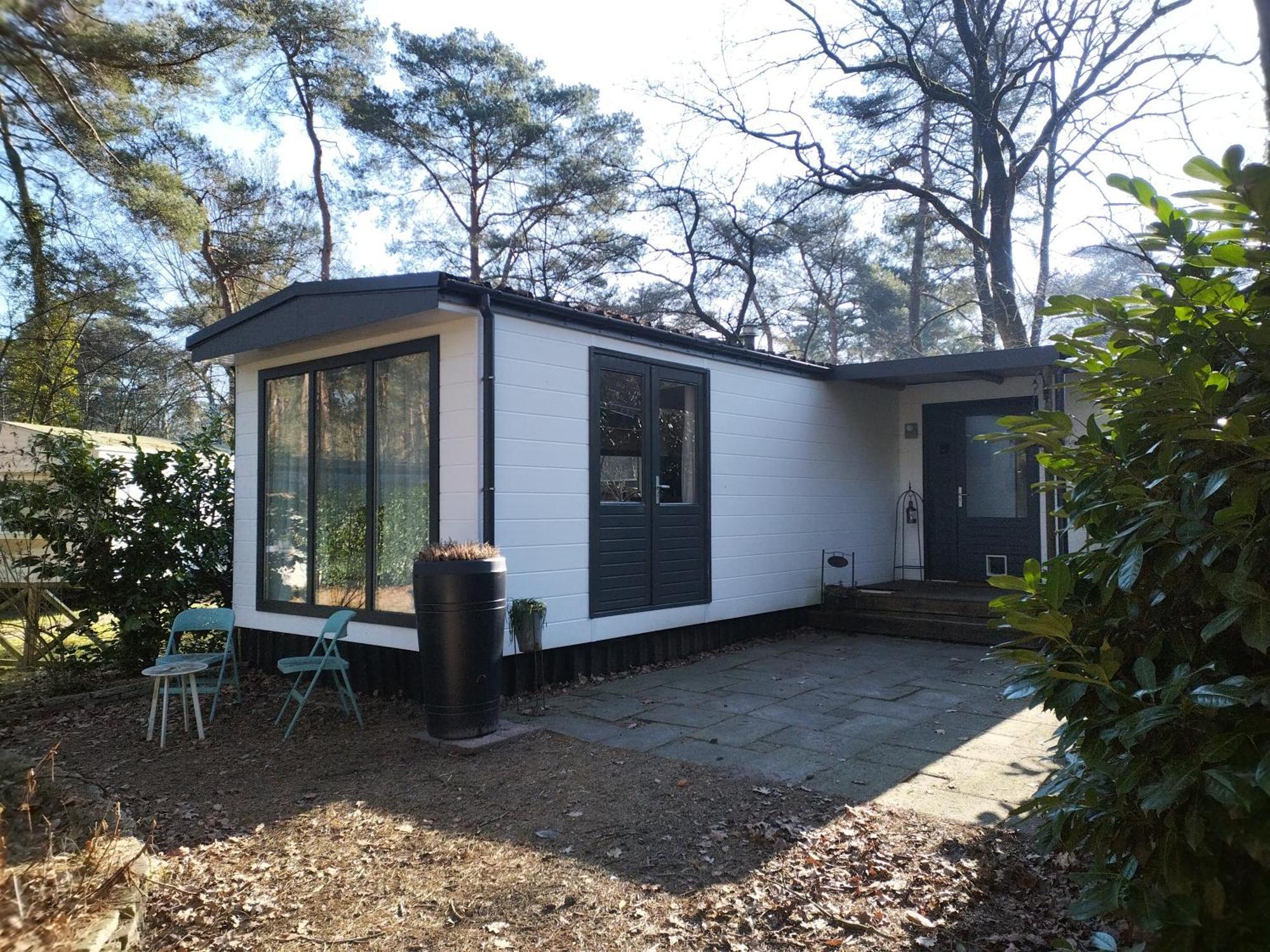 Wulft 47 Zonnig Gezellig 6P Chalet Met Zwembad In Bosrijke Omgeving Op Familie Camping De Vossenburcht IJhorst Exteriér fotografie